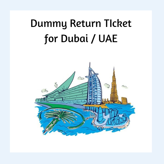 Dummy AIr Ticket Dubai